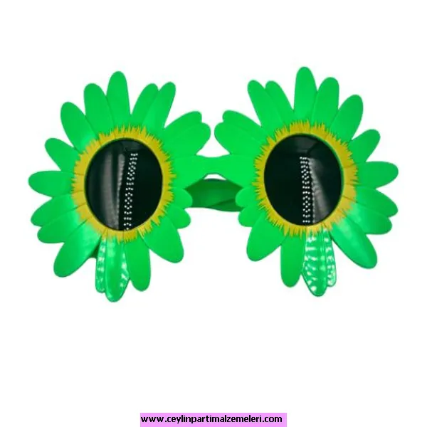 Papatya Temalı Gözlük